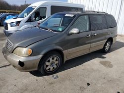 Salvage cars for sale at Windsor, NJ auction: 2003 KIA Sedona EX