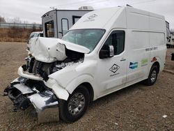 Salvage trucks for sale at Chatham, VA auction: 2018 Nissan NV 2500 S