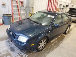 Salvage cars for sale at Mcfarland, WI auction: 2002 Volkswagen Jetta GLX