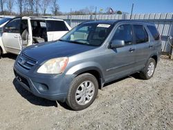Salvage cars for sale from Copart Spartanburg, SC: 2006 Honda CR-V EX