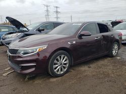 Salvage cars for sale from Copart Elgin, IL: 2016 KIA Optima LX