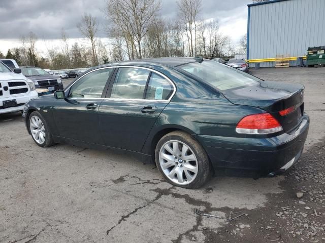 2002 BMW 745 I