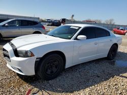 Salvage cars for sale at Kansas City, KS auction: 2014 Dodge Charger Police