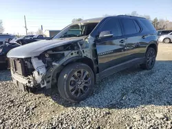 Salvage cars for sale at Mebane, NC auction: 2019 Chevrolet Traverse High Country
