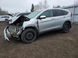 Salvage cars for sale from Copart Bowmanville, ON: 2014 Honda CR-V EX