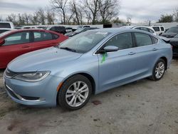 Chrysler salvage cars for sale: 2015 Chrysler 200 Limited