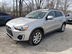 Salvage cars for sale at Cicero, IN auction: 2015 Mitsubishi Outlander Sport SE