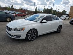 Salvage cars for sale at auction: 2015 Volvo S60 Platinum