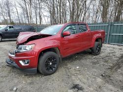 Salvage cars for sale from Copart Candia, NH: 2020 Chevrolet Colorado LT