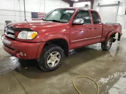 Salvage trucks for sale at Avon, MN auction: 2002 Toyota Tundra Access Cab