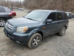 Honda salvage cars for sale: 2006 Honda Pilot EX