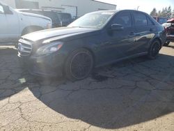 Salvage cars for sale at Woodburn, OR auction: 2014 Mercedes-Benz E 350