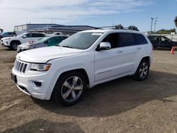 Jeep salvage cars for sale: 2014 Jeep Grand Cherokee Overland