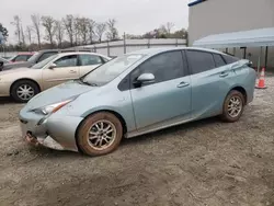 Vehiculos salvage en venta de Copart Spartanburg, SC: 2018 Toyota Prius