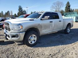 Salvage cars for sale at Graham, WA auction: 2022 Dodge RAM 2500 BIG HORN/LONE Star