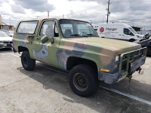 1985 Chevrolet D10 Military Blazer