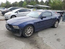 Salvage cars for sale from Copart Savannah, GA: 2012 Ford Mustang