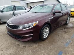 KIA Optima LX Vehiculos salvage en venta: 2017 KIA Optima LX