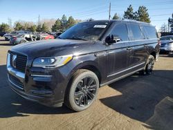 Salvage cars for sale from Copart Denver, CO: 2022 Lincoln Navigator L Reserve