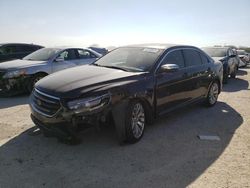 Salvage cars for sale at San Antonio, TX auction: 2016 Ford Taurus Limited