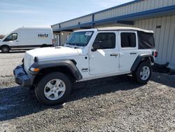 Salvage cars for sale at Gastonia, NC auction: 2022 Jeep Wrangler Unlimited Sport