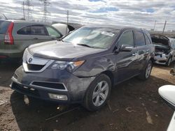 Acura MDX salvage cars for sale: 2011 Acura MDX Technology