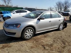 Volkswagen salvage cars for sale: 2013 Volkswagen Passat S