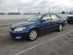 Vehiculos salvage en venta de Copart Van Nuys, CA: 2004 Toyota Camry LE