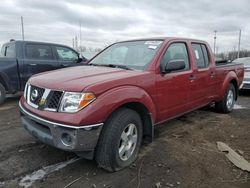 Vehiculos salvage en venta de Copart Woodhaven, MI: 2007 Nissan Frontier Crew Cab LE