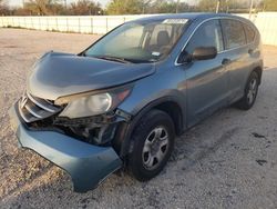 Salvage cars for sale at San Antonio, TX auction: 2014 Honda CR-V LX