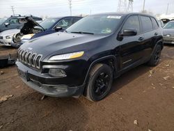 Jeep salvage cars for sale: 2014 Jeep Cherokee Sport