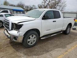 Salvage cars for sale from Copart Wichita, KS: 2010 Toyota Tundra Double Cab SR5