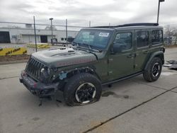 Jeep salvage cars for sale: 2021 Jeep Wrangler Unlimited Rubicon