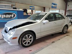 Vehiculos salvage en venta de Copart Angola, NY: 2007 Mercedes-Benz C 280 4matic