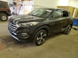 Hyundai salvage cars for sale: 2017 Hyundai Tucson Limited