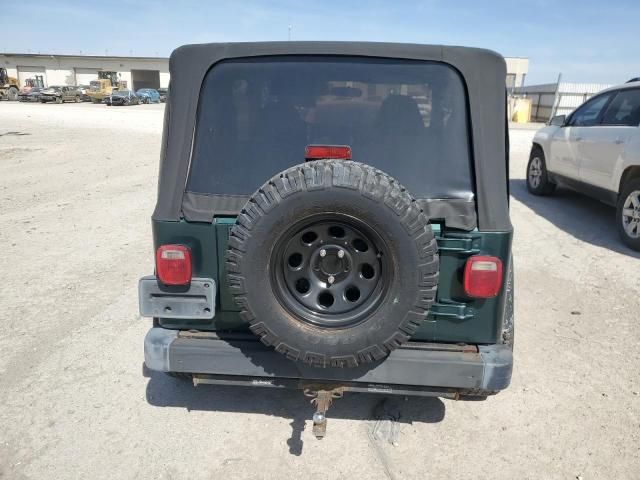 2001 Jeep Wrangler / TJ SE