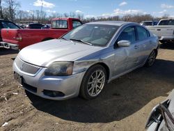 Salvage cars for sale at New Britain, CT auction: 2011 Mitsubishi Galant ES