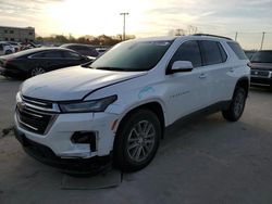 Salvage cars for sale at Wilmer, TX auction: 2023 Chevrolet Traverse LT