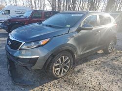 Salvage cars for sale from Copart Candia, NH: 2014 KIA Sportage LX