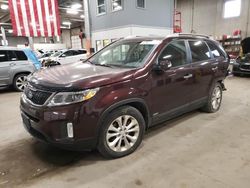 Salvage cars for sale from Copart Blaine, MN: 2015 KIA Sorento EX