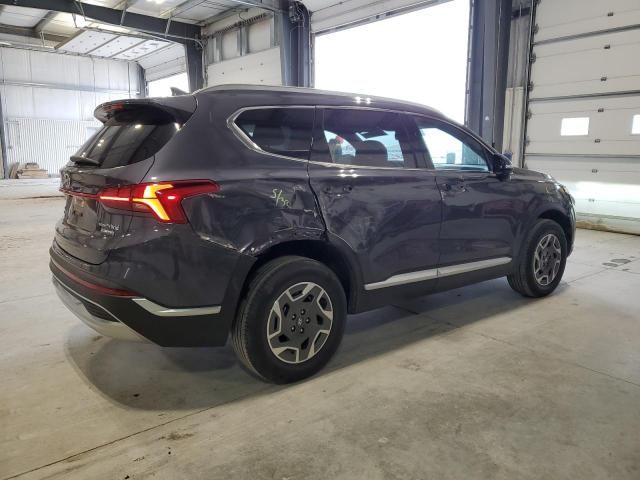 2021 Hyundai Santa FE Blue