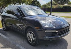 Porsche Cayenne salvage cars for sale: 2012 Porsche Cayenne