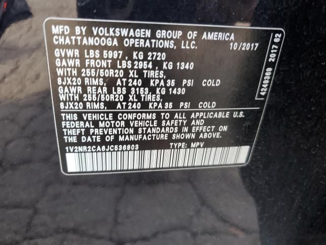 2018 Volkswagen Atlas SEL Premium