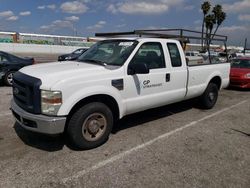 Salvage trucks for sale at Van Nuys, CA auction: 2008 Ford F250 Super Duty