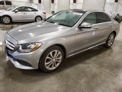 Salvage cars for sale at Avon, MN auction: 2015 Mercedes-Benz C 300 4matic