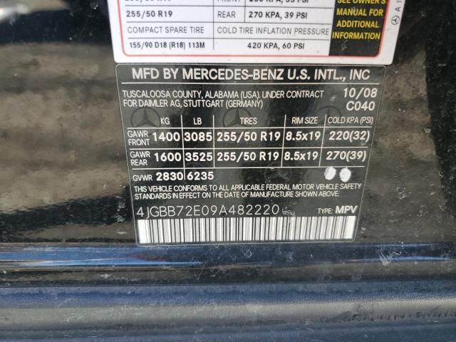 2009 Mercedes-Benz ML 550