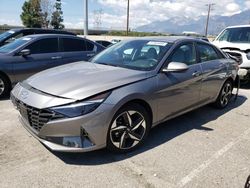Salvage cars for sale from Copart Rancho Cucamonga, CA: 2023 Hyundai Elantra Limited