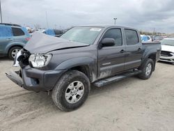 Salvage cars for sale at Indianapolis, IN auction: 2015 Toyota Tacoma Double Cab