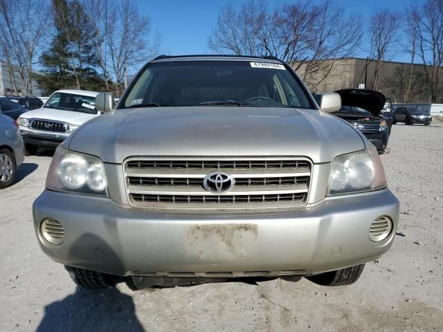 2002 Toyota Highlander Limited