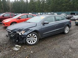 Salvage cars for sale at Graham, WA auction: 2012 Volkswagen CC Sport